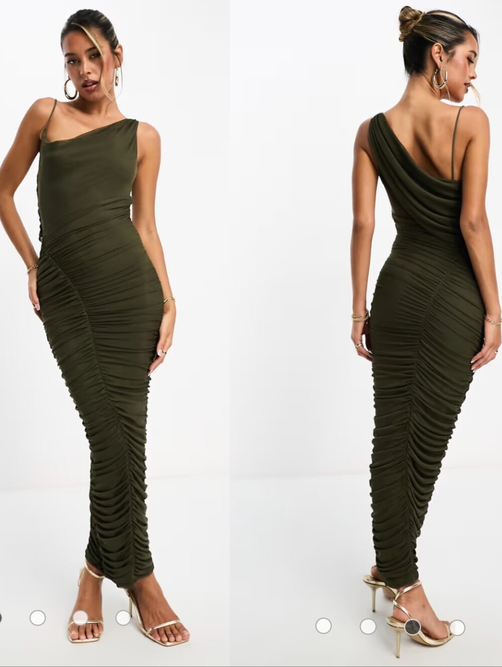 ASOS Asymmetrical Midi Dress
